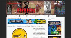 Desktop Screenshot of deerhuntingbigbucks.com