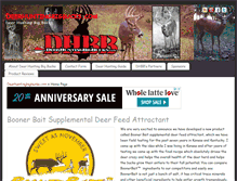 Tablet Screenshot of deerhuntingbigbucks.com